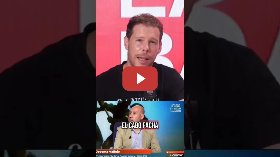Embedded thumbnail for El Guardia Civil fascista de vox que sale en Horizonte ataca a Laura Arroyo por ser inmigrante