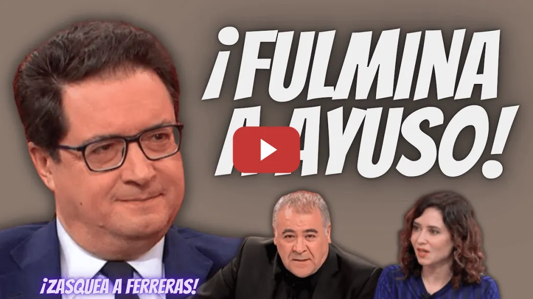Embedded thumbnail for Óscar López “LLAMA MEME” a Díaz Ayuso y ZASQUEA a Ferreras en DIRECTO