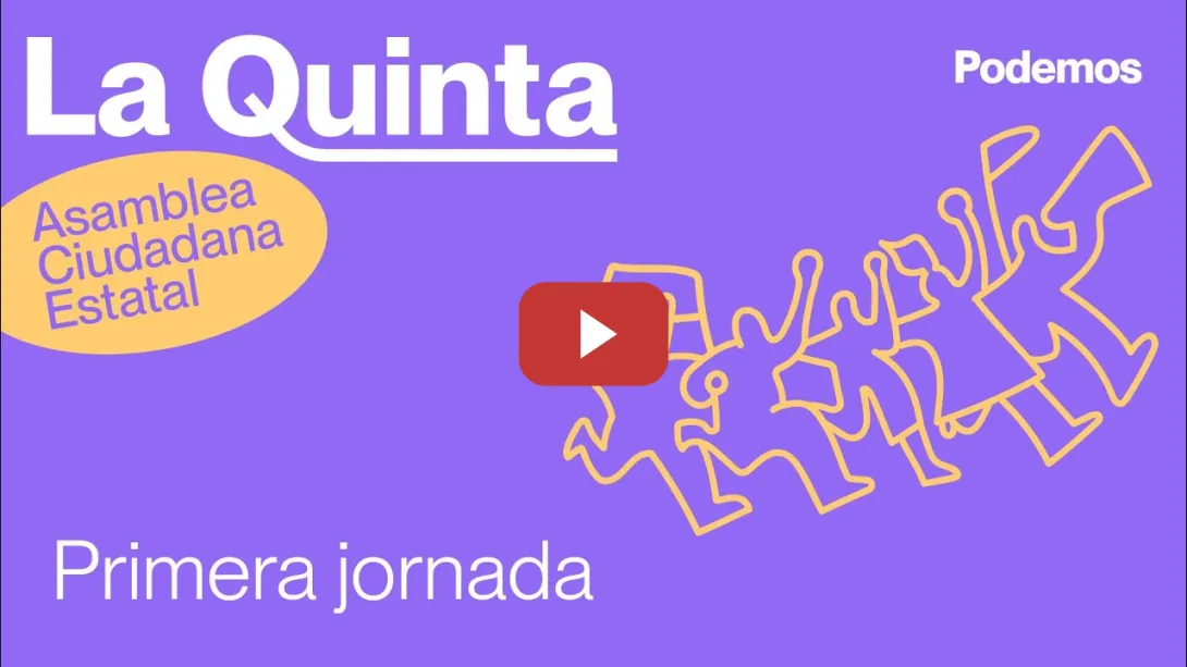 Embedded thumbnail for La Quinta Asamblea Ciudadana Estatal. Primera jornada