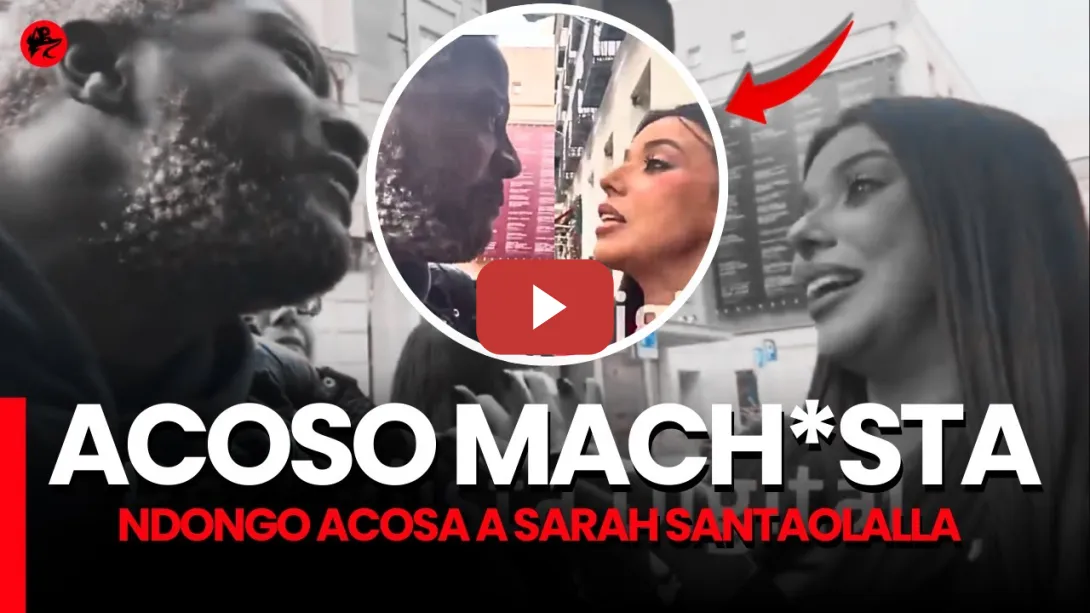 Embedded thumbnail for Bertrand Ndongo persigue a Sarah Santaolalla para propinarle estos comentarios mach*stas