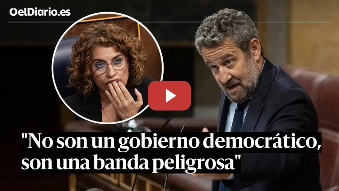 Embedded thumbnail for SESIÓN DE CONTROL | El PP contra MONTERO: &quot;No son un gobierno democrático, son una banda peligrosa&quot;