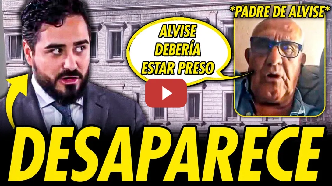 Embedded thumbnail for ALVISE DESAPARECE EN CAMPAÑA ANDALUZA ¿POR FIN DE SU INMUNIDAD O POR LAS DECLARACIONES DE SU PADRE?