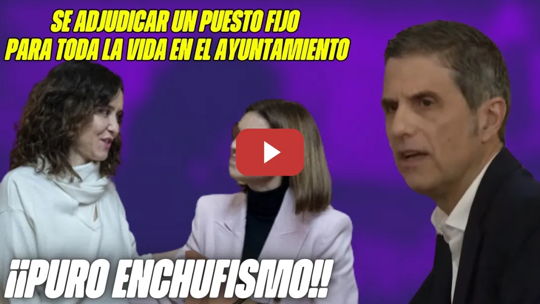 Embedded thumbnail for ¡ESCÁNDALO! 😱 La Alcaldesa del PP de Alcalá se ADJUDICA un PUESTO de POR VIDA siendo INCOMPATIBLE!!