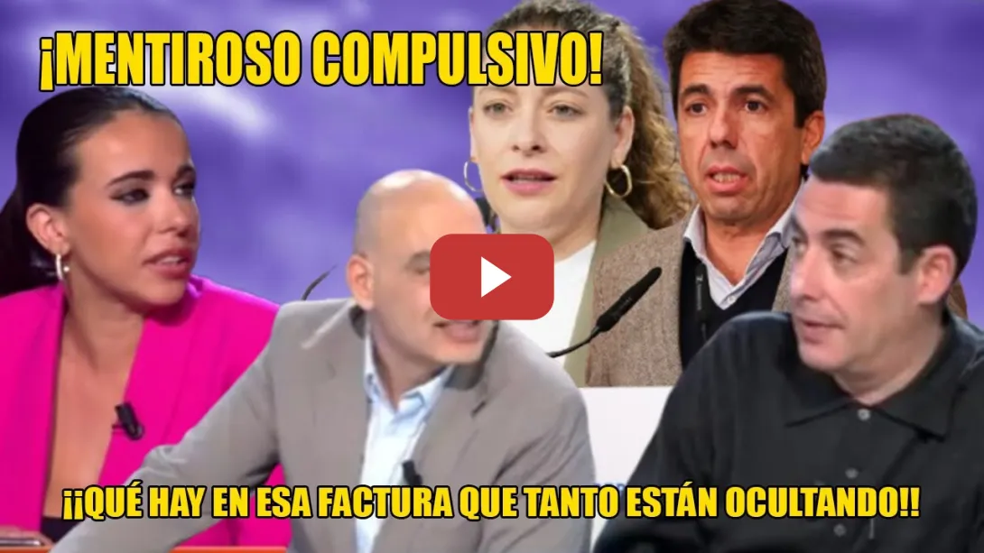 Embedded thumbnail for PISOTEAN a Muñoz y a Mazón, q no lo SALVA ni Naranjo⚡Santaolalla es un INSULTO a la INTELIGENCIA