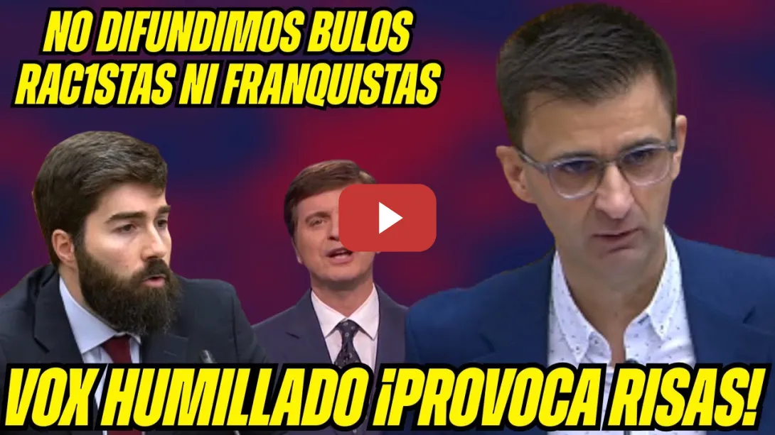 Embedded thumbnail for BRUTAL REPASO del Presidente de RTVE a VOX: Marc Giró y el &quot;VARÓN ESPAÑOL&quot; ¡AFECTÓ a su VIRILIDAD!