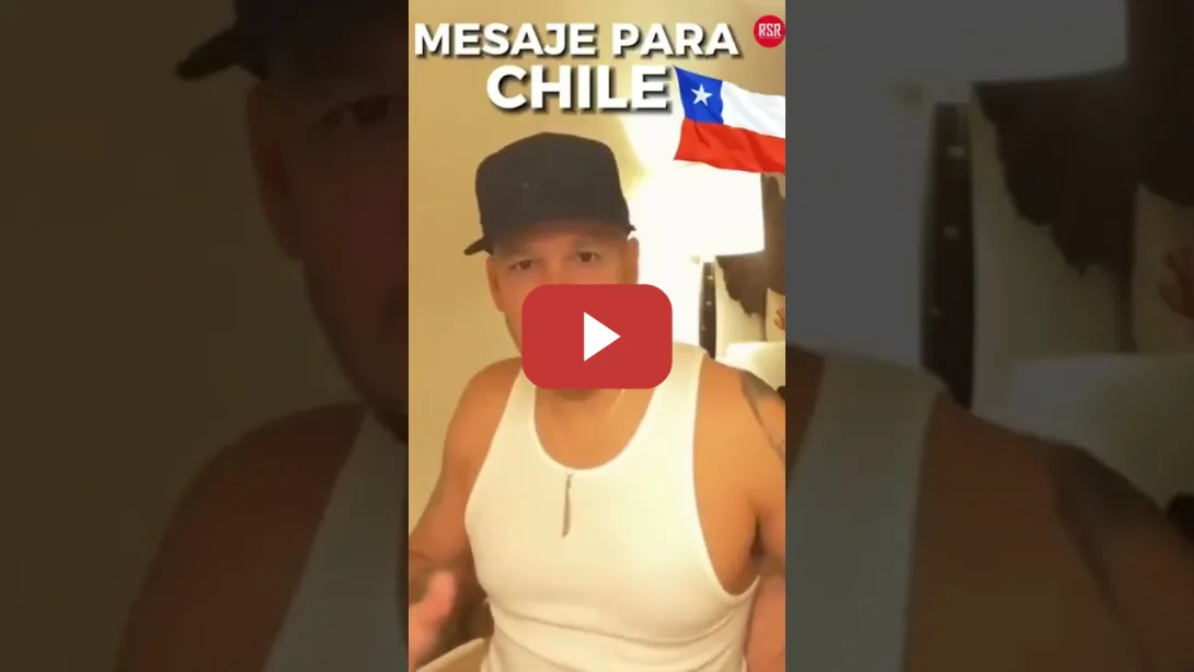Embedded thumbnail for El cantante  Residente envía un mensaje a Chile