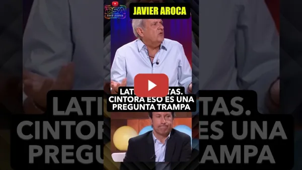 Embedded thumbnail for Javier Aroca, Latifundistas, no me hagas preguntas trampa Cintora.