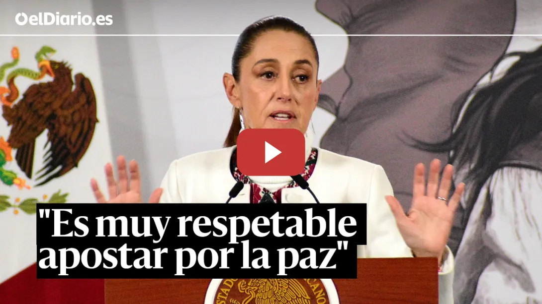 Embedded thumbnail for Sheinbaum defiende a Sánchez: "Es muy respetable apostar por la paz"