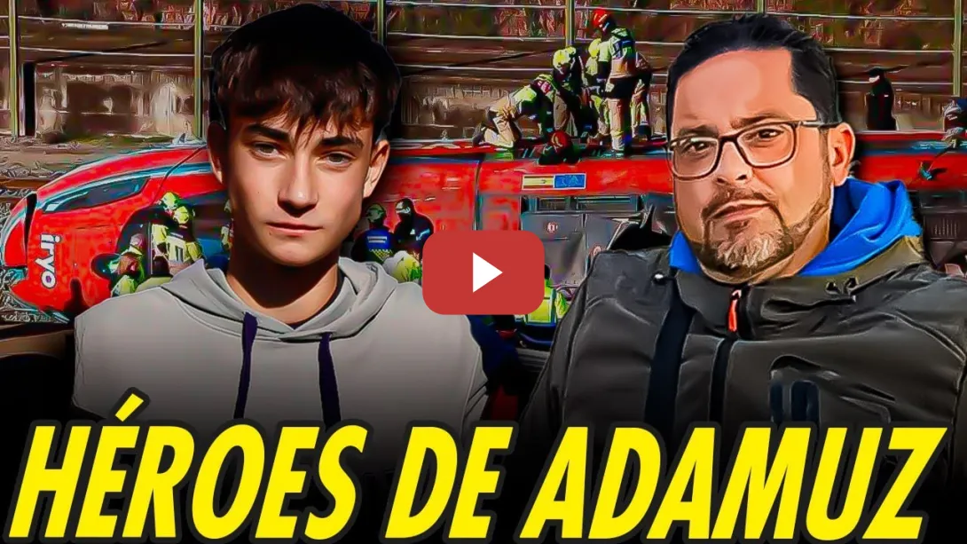 Embedded thumbnail for LOS HÉROES DEL ACCIDENTE FERROVIARIO DE ADAMUZ