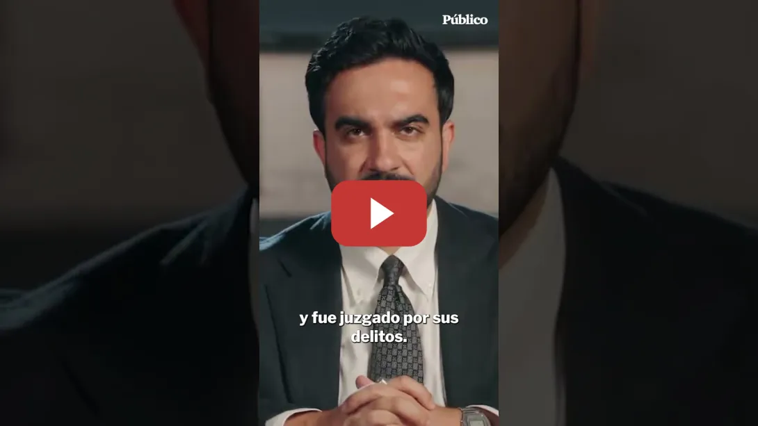 Embedded thumbnail for Zohran Mamdani: "Benjamin Netanyahu es un criminal de guerra y no es bienvenido en Nueva York"
