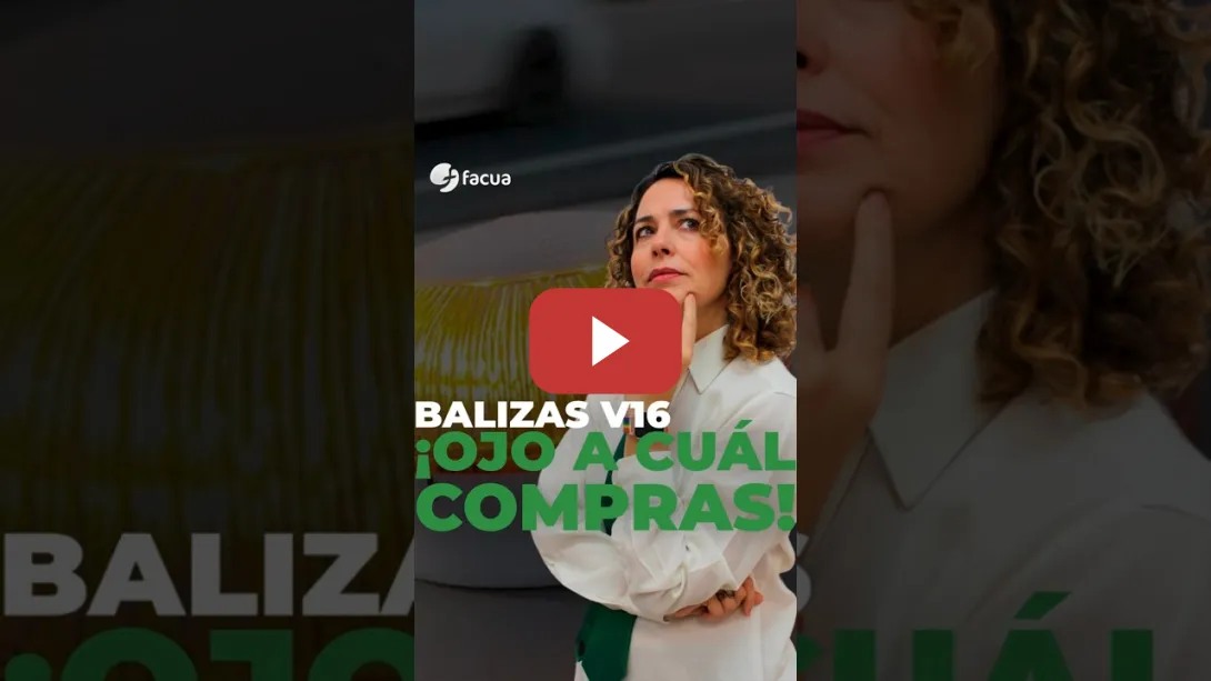 Embedded thumbnail for TE CONTAMOS QUÉ DEBEN TENER OBLIGATORIAMENTE LAS NUEVAS BALIZAS V16 PARA TU COCHE