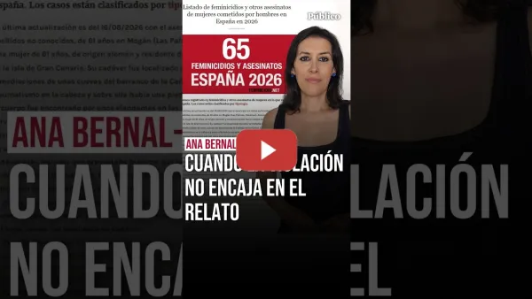 Embedded thumbnail for Ana Bernal-Triviño retrata la hipocresía de quien habla de violencia sexual solo en algunos casos