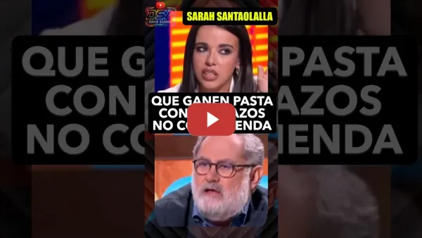Embedded thumbnail for Sarah Santaolalla, que ganen pasta con cochazos y no con viviendas.