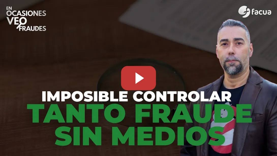 Embedded thumbnail for IMPOSIBLE CONTROLAR TANTOS FRAUDES CON TAN POCOS RECURSOS