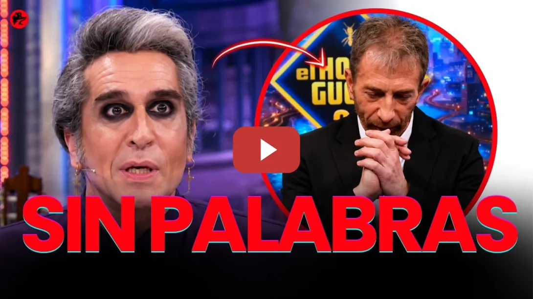 Embedded thumbnail for El RIDÍCULO de MARIO VAQUERIZO en EL HORMIGUERO... Ha dicho esto sobre su visita al Papa