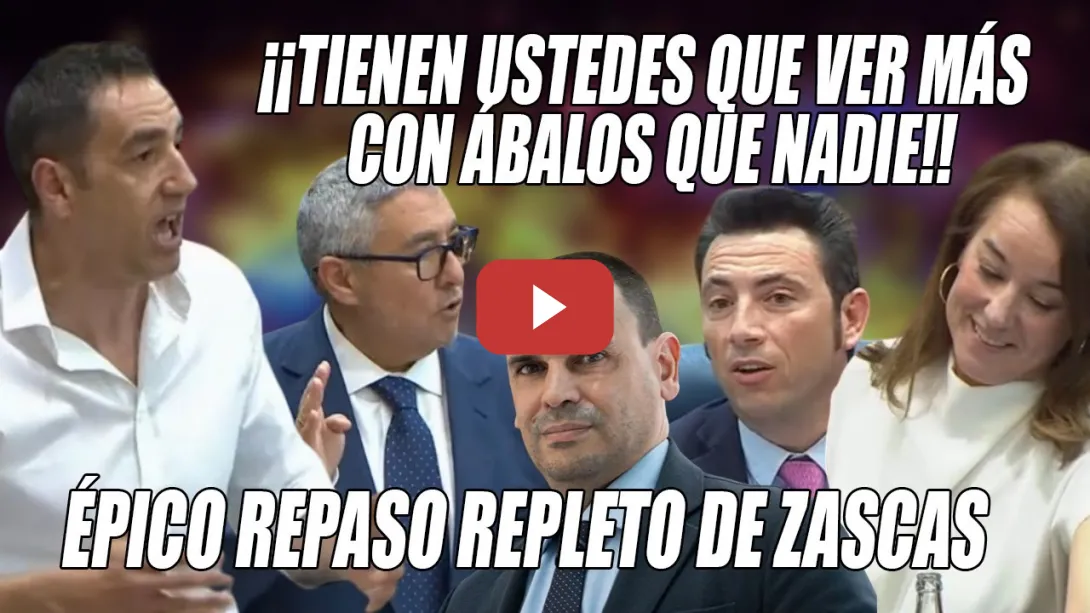 Embedded thumbnail for ZASCAS ÉPICOS de Emilio Delgado y Rubio Caballero a PP-VOX x los CHANCHULLOS dela FAMIGLIA madrileña