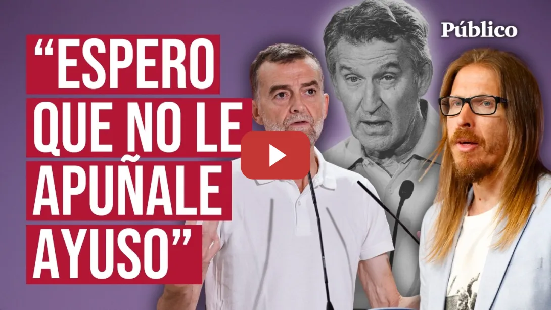 Embedded thumbnail for SUMAR y PODEMOS cargan contra el PP: "FEIJÓO anuncia que han asumido el marco de la EXTREMA DERECHA"