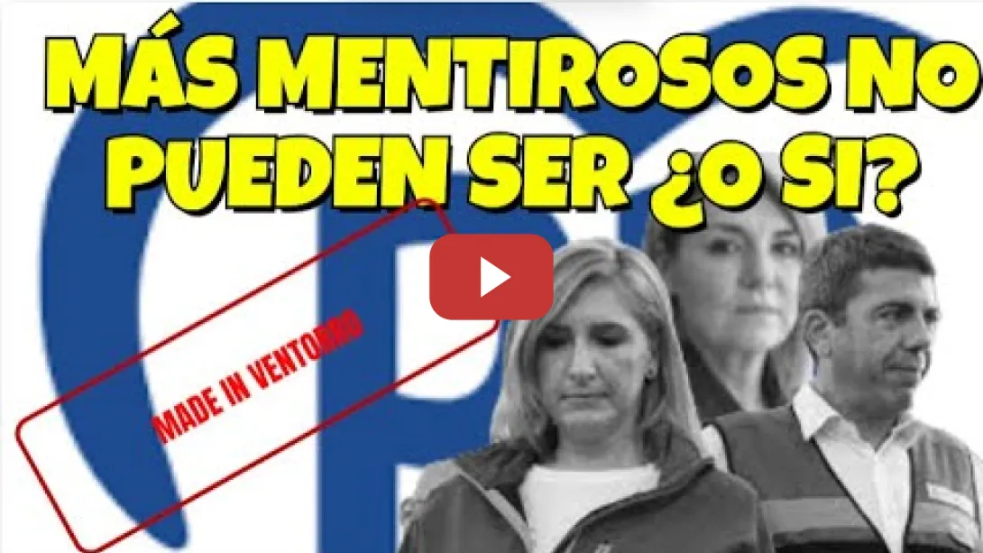 Embedded thumbnail for Se pilla antes a un Pepero que a un mentiroso