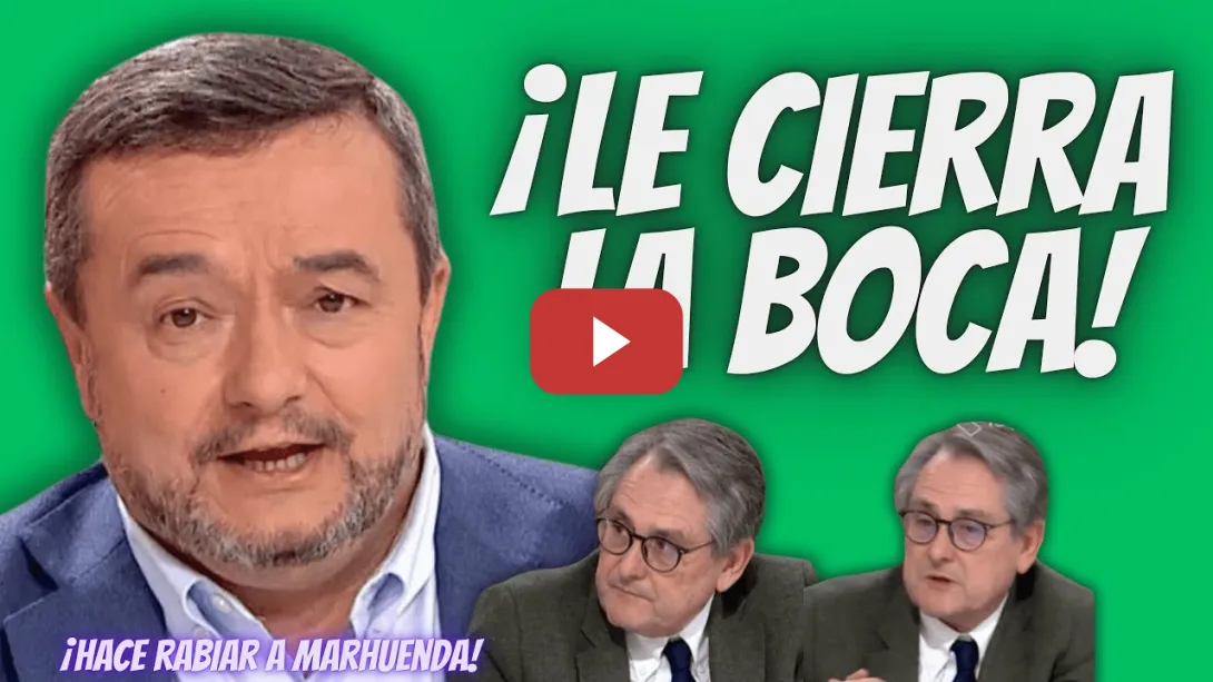 Embedded thumbnail for Chema Crespo “HACER RABIAR” a Paco Marhuenda con este ZASCA en la BOCA