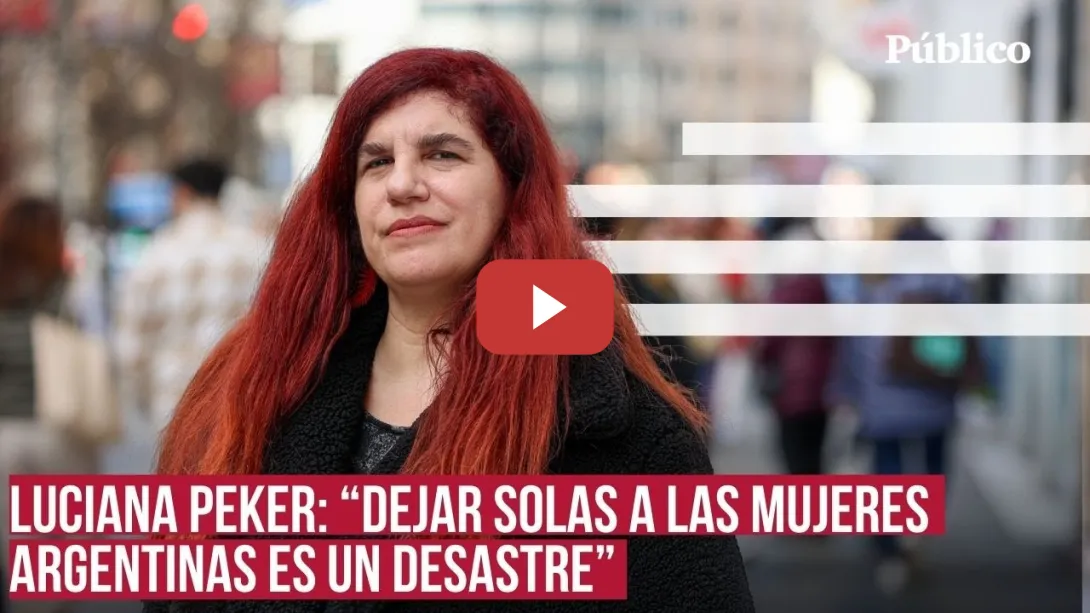Embedded thumbnail for Luciana Peker: &quot;No me ha llamado ningún partido político en España&quot;