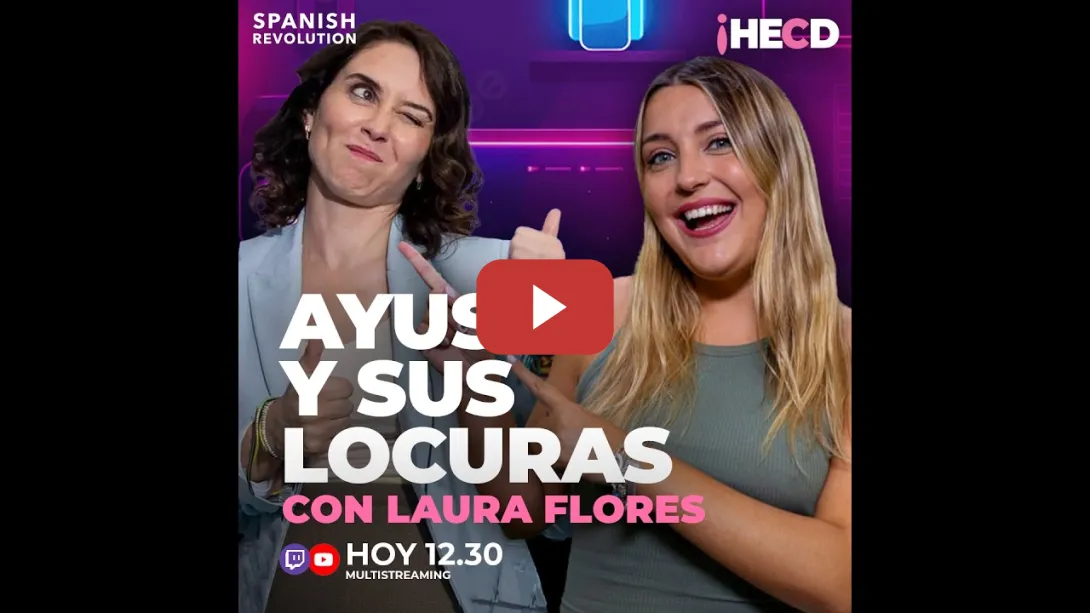 Embedded thumbnail for HECD! 592 con Marina Lobo | Las locuras de Ayuso + Intxaurrondo + charla científica con Laura Flores