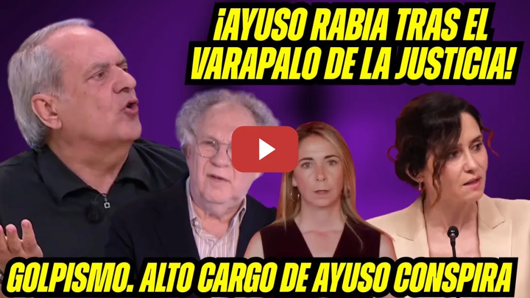 Embedded thumbnail for ¡AYUSO DELIRA! ACUSA a SÁNCHEZ de NARCO... ¿PENSABA en FEIJÓO? &quot;HISTORIETA&quot; AUDIOS UCO &quot;PATRIÓTICA&quot;
