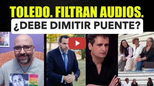 Embedded thumbnail for Toledo. Filtran los audios.¿Debe dimitir Óscar Puente?. Errejón tema en Twitter.