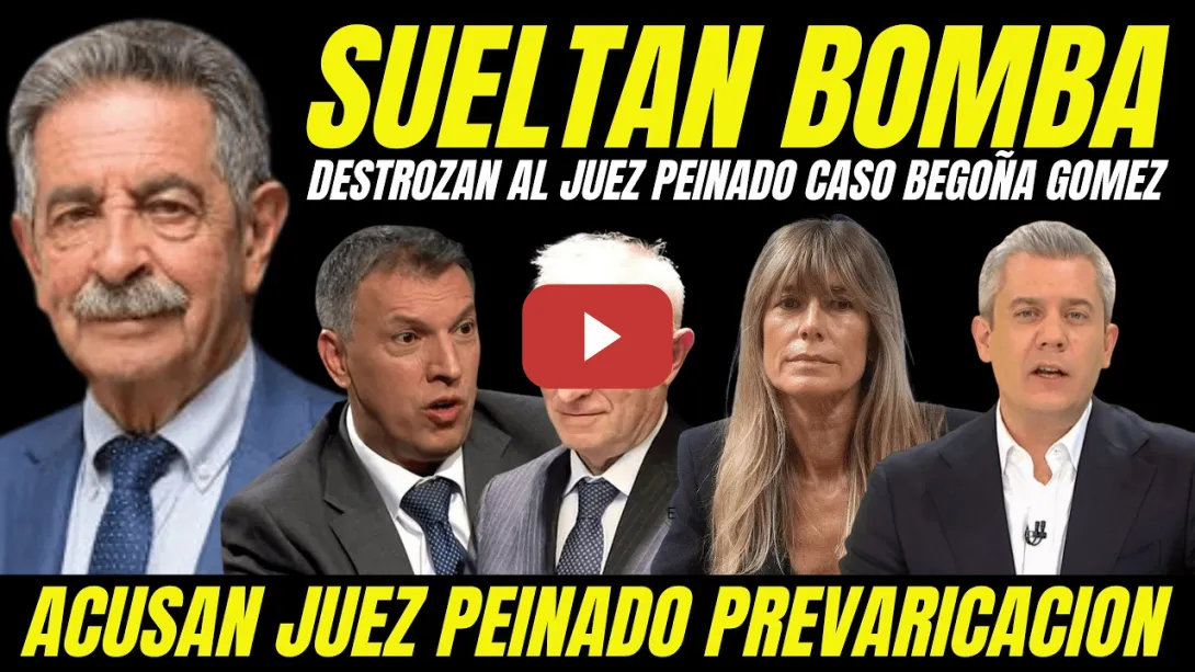 Embedded thumbnail for MIGUEL ÁNGEL REVILLA DESTROZA AL JUEZ PEINADO "MAGISTRADO DENUNCIA PREVARICACIÓN CASO BEGOÑA GÓMEZ"