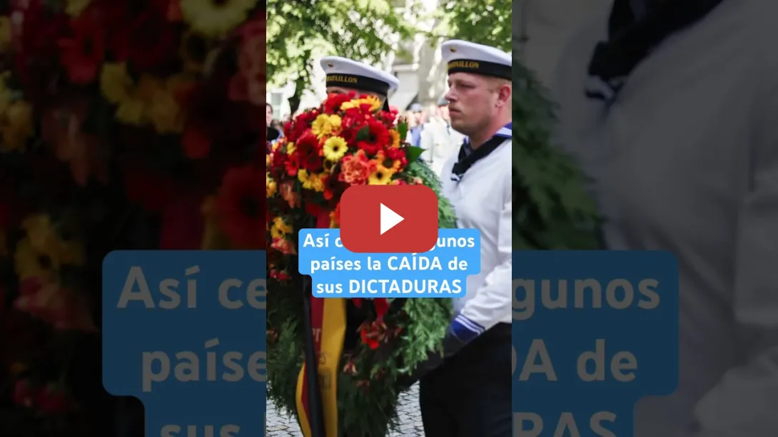 Embedded thumbnail for 👀 Así celebran otros países la CAÍDA de sus #DICTADURAS #españa #explainer #franco #shorts