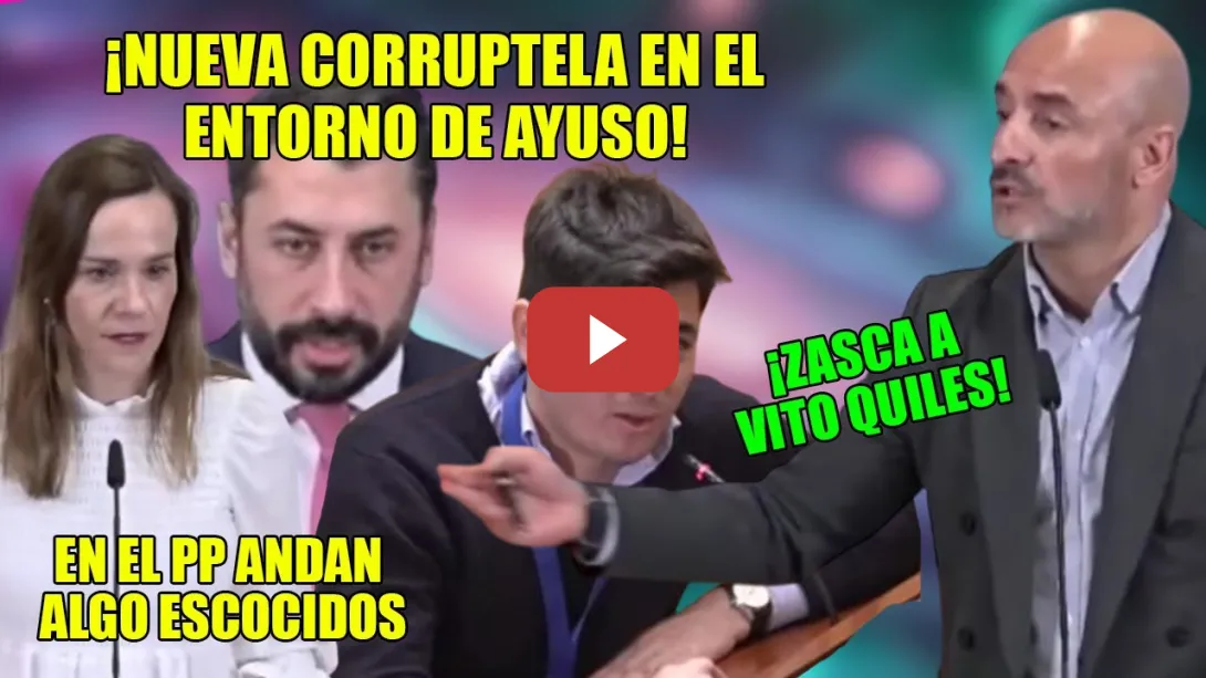 Embedded thumbnail for FP y PUT1CLUBS💥Nuevo RIDÍCULO de Vito Quiles y CORRUPTELA del entorno de Ayuso con delirio de Vox