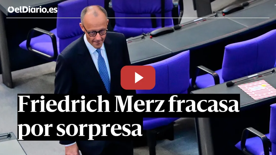 Embedded thumbnail for FRACASO de FRIEDRICH MERZ para ser elegido CANCILLER en el BUNDESTAG alemán