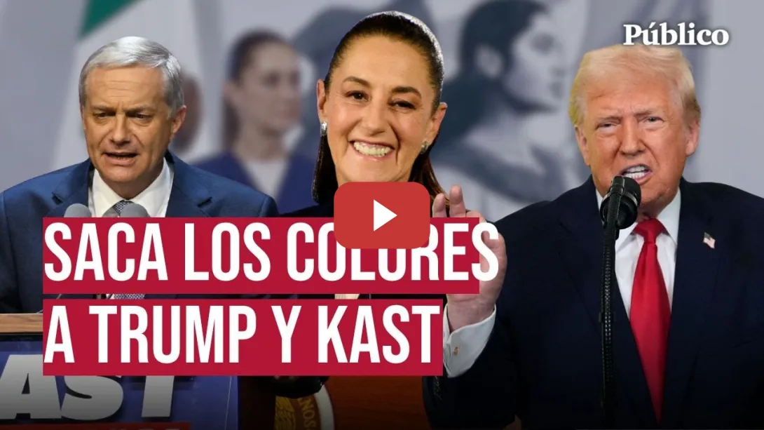 Embedded thumbnail for La aplaudida lección de SHEINBAUM a TRUMP y KAST sobre la migración: "Hay que dar alternativas"