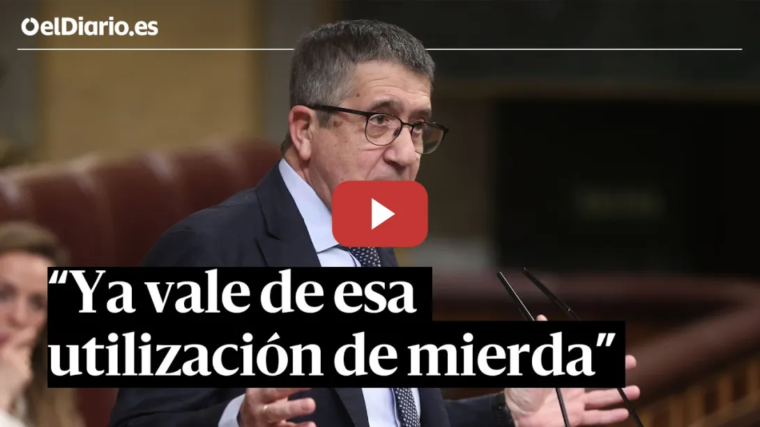 Embedded thumbnail for Patxi López, al PP: "¿Podrán de una puñetera vez alegrarse de que hemos acabado con ETA?"