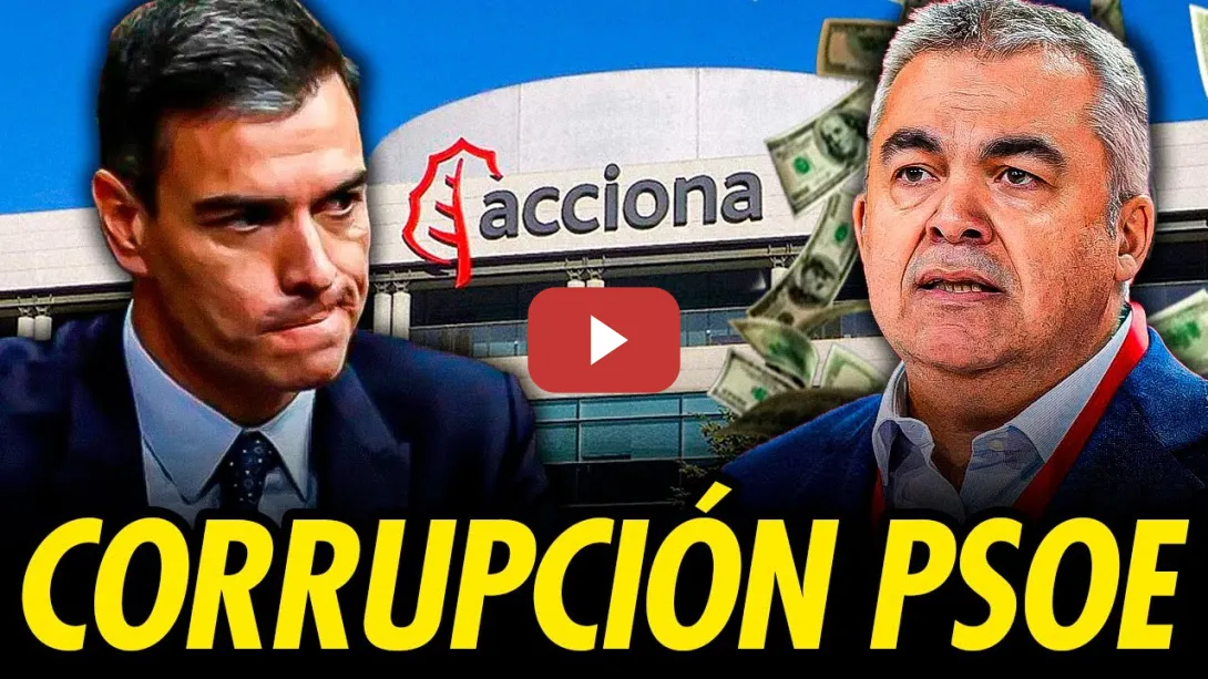 Embedded thumbnail for CORRUPCIÓN DEL PSOE: TODO SOBRE LA TRAMA CERDÁN Y LAS MORDIDAS