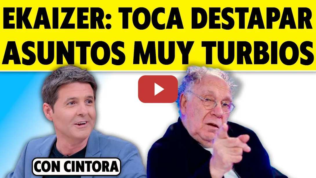 Embedded thumbnail for EKAIZER: TOCA DESTAPAR ASUNTOS MUY TURBIOS