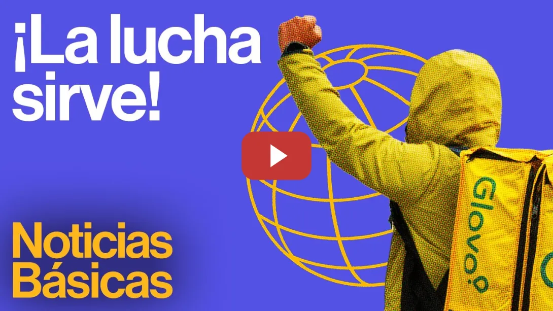 Embedded thumbnail for Los repartidores de Glovo dejarán de ser falsos autónomos tras años de lucha | NOTICIAS BÁSICAS