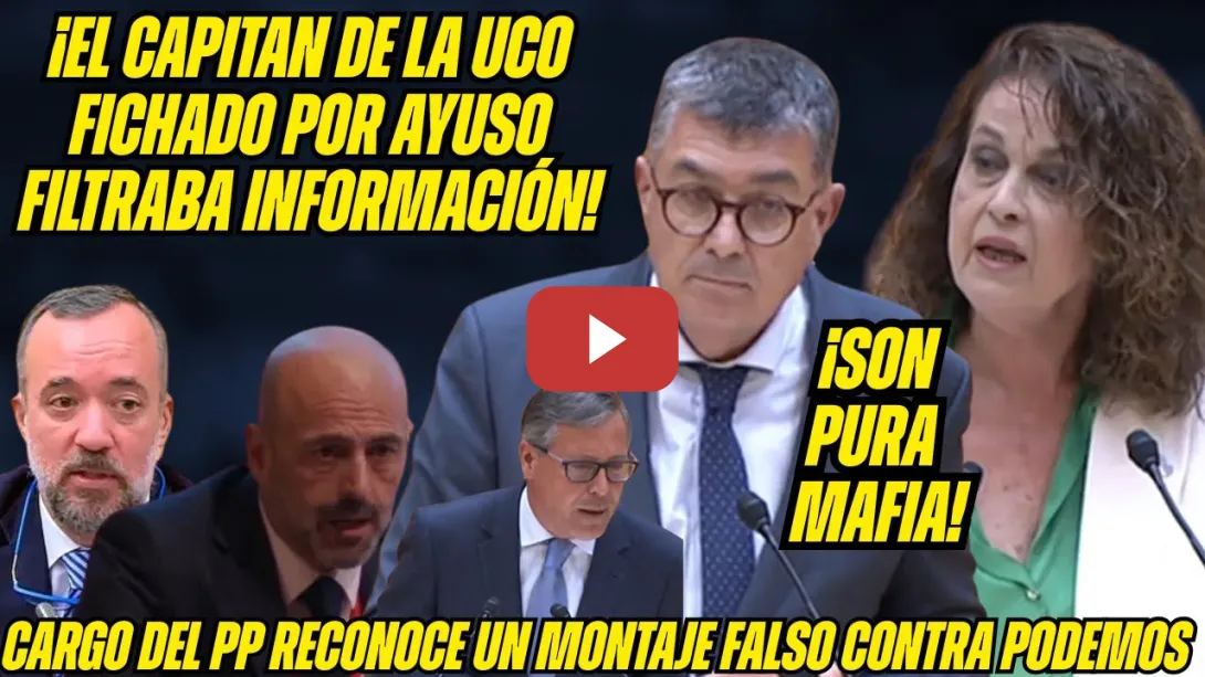 Embedded thumbnail for AYUSISTA SERRANO CHULO en el SENADO ¡sale TRASQUILADO! Enric Morera y Antonelli DESTAPAN UCO MAFIOSA