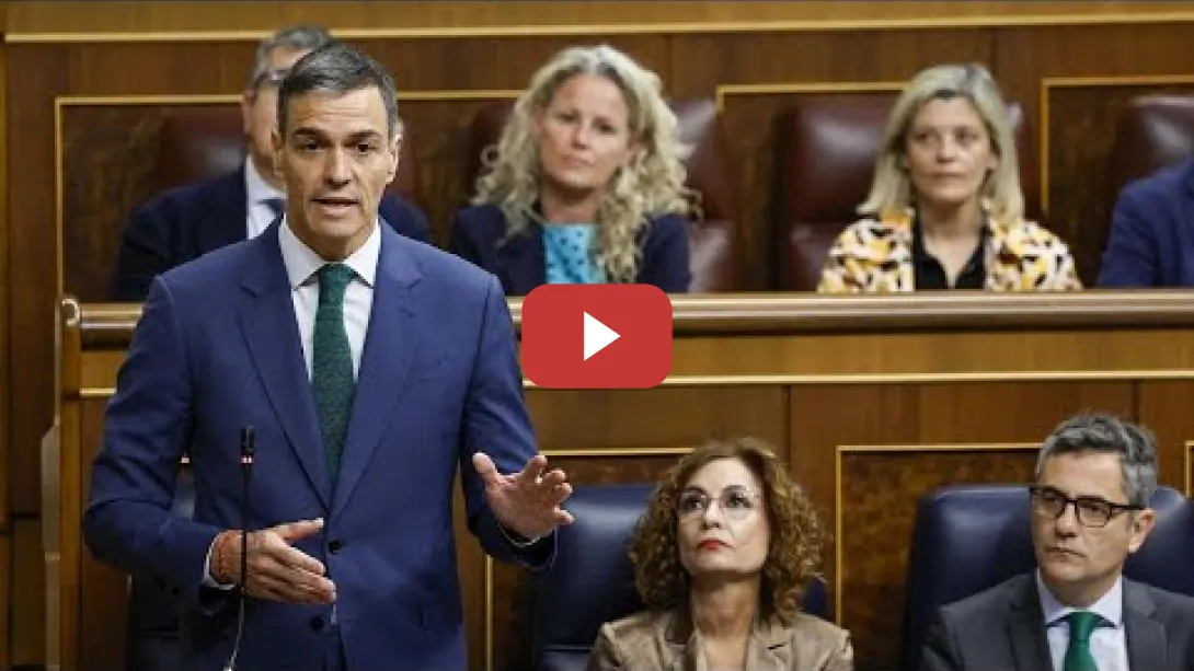 Embedded thumbnail for Sánchez, a Feijóo: &quot;El mundo se moviliza por la barbarie en Gaza y usted hace chistes de Franco&quot;