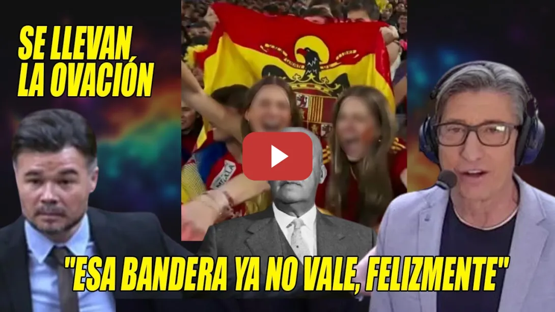 Embedded thumbnail for &quot;Esa bandera ya no vale, felizmente&quot;👏Juan Carlos Rivero al ver la BANDERA FRANQUISTA👏ENVALENTONAOS