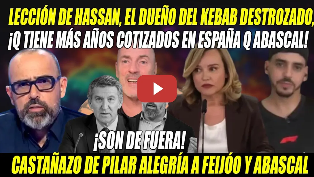 Embedded thumbnail for RISTO se RINDE📢LECCIÓN de DUEÑO del KEBAB,q LLEVA más AÑOS COTIZADOS q ABASCAL📢CASTAÑAZO de Alegría