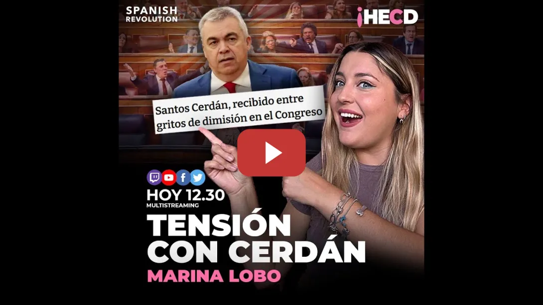 Embedded thumbnail for HECD! 562 | Tensión con Santos Cerdán + ACO denuncia al Sr.Liberal + No al cantón La Paz