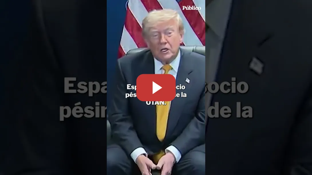 Embedded thumbnail for DONALD TRUMP amenaza con cortar completamente el comercio con ESPAÑA: "Es un socio TERRIBLE"