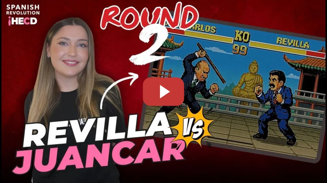 Embedded thumbnail for Round 2 REVILLA VS. JUANCAR 💸 Marina Lobo se ríe (con razón) de la demanda a Revilla