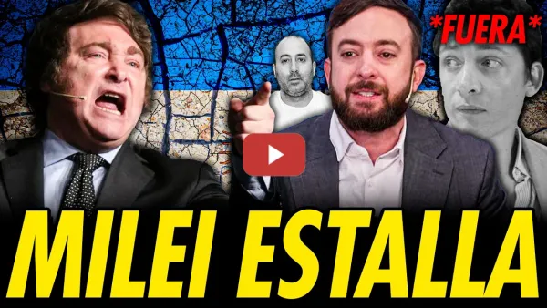 Embedded thumbnail for MILEI EXPLOTA CONTRA AGUSTÍN LAJE Y ECHA A SANTIAGO CAPUTO. ¿RELACIONADO CON CERIMEDO?