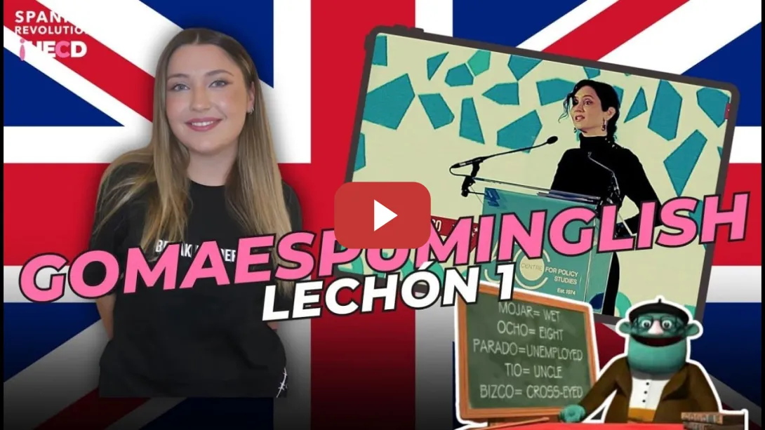 Embedded thumbnail for AYUSO Y SU &quot;ENGLISH WAY&quot; 🤡 Pronunciar mal, pero huir mejor. Marina Lobo te lo cuenta