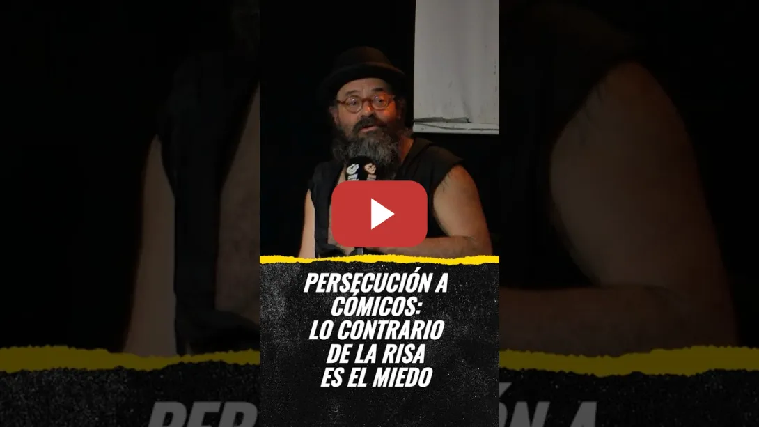 Embedded thumbnail for Persecución a los cómicos: lo contrario de la risa es el odio (CARNE CRUDA)