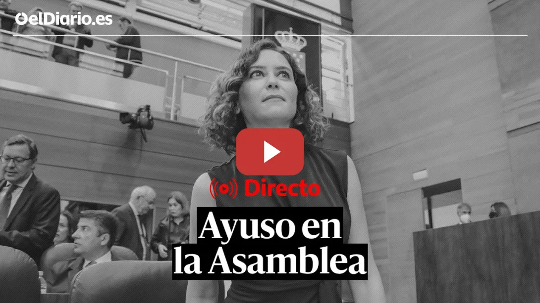 Embedded thumbnail for 🔴 DIRECTO | Ayuso responde a la oposición en la sesión de control en la Asamblea de Madrid