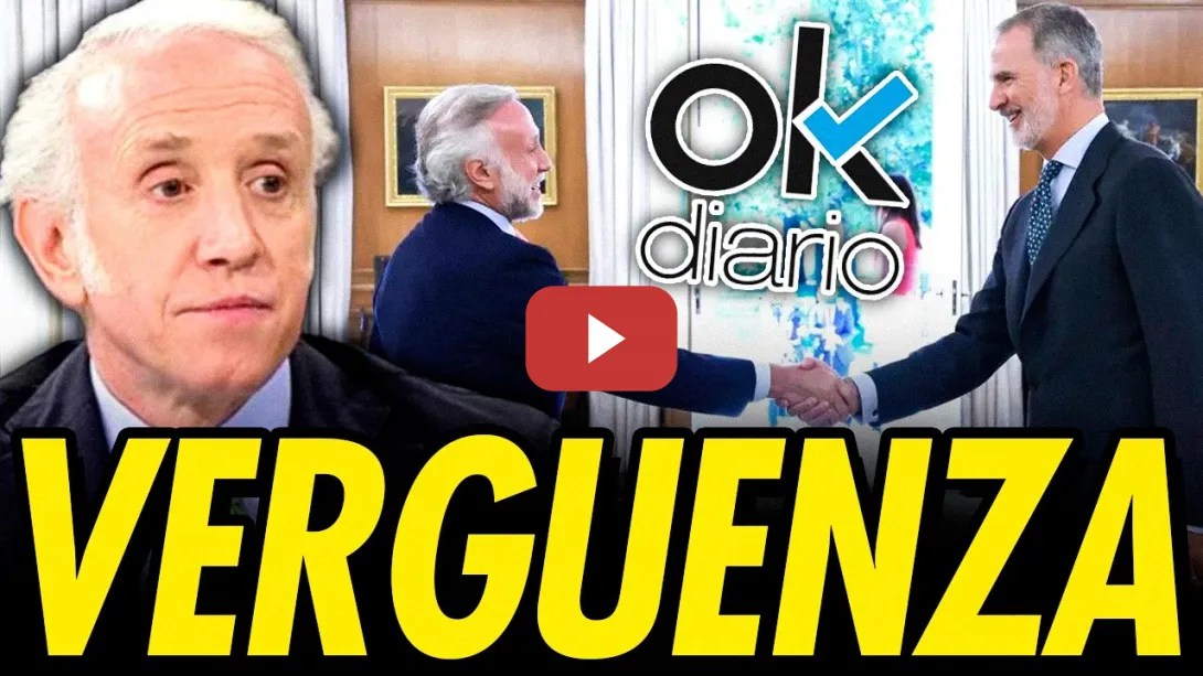 Embedded thumbnail for VERGONZOSO: EL REY BLANQUEA A INDA Y A OKDIARIO