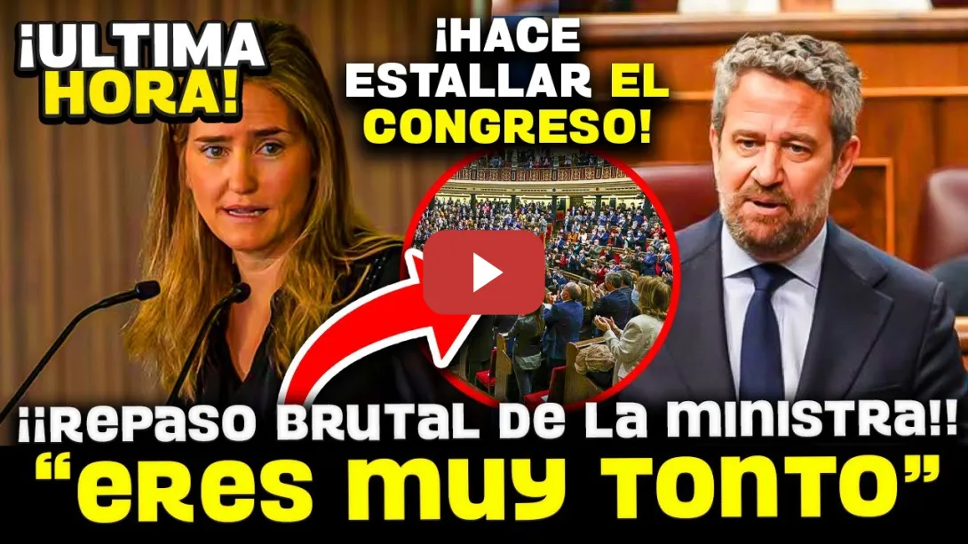 Embedded thumbnail for 💥¡¡AHORA!! ACUSA A LA MINISTRA DE ENCHUFADA Y ACABA RIDICULIZADO: ¡EL TONTO DEL PUEBLO EN DIRECTO!