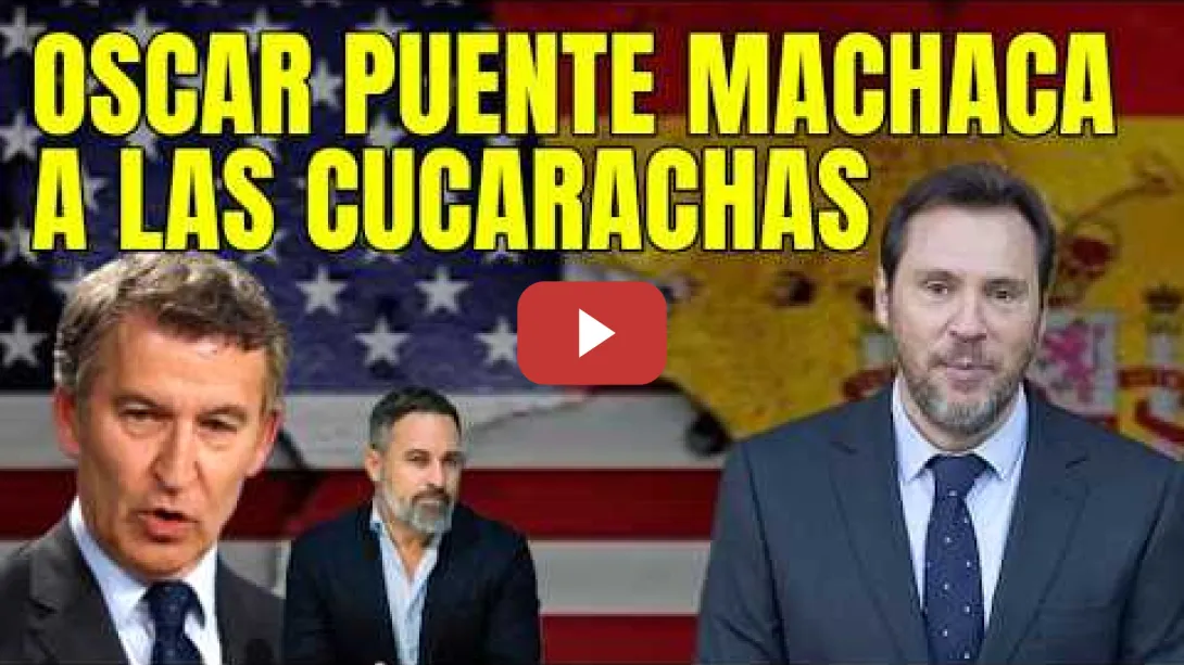 Embedded thumbnail for Oscar Puente machaca a las cucarachas